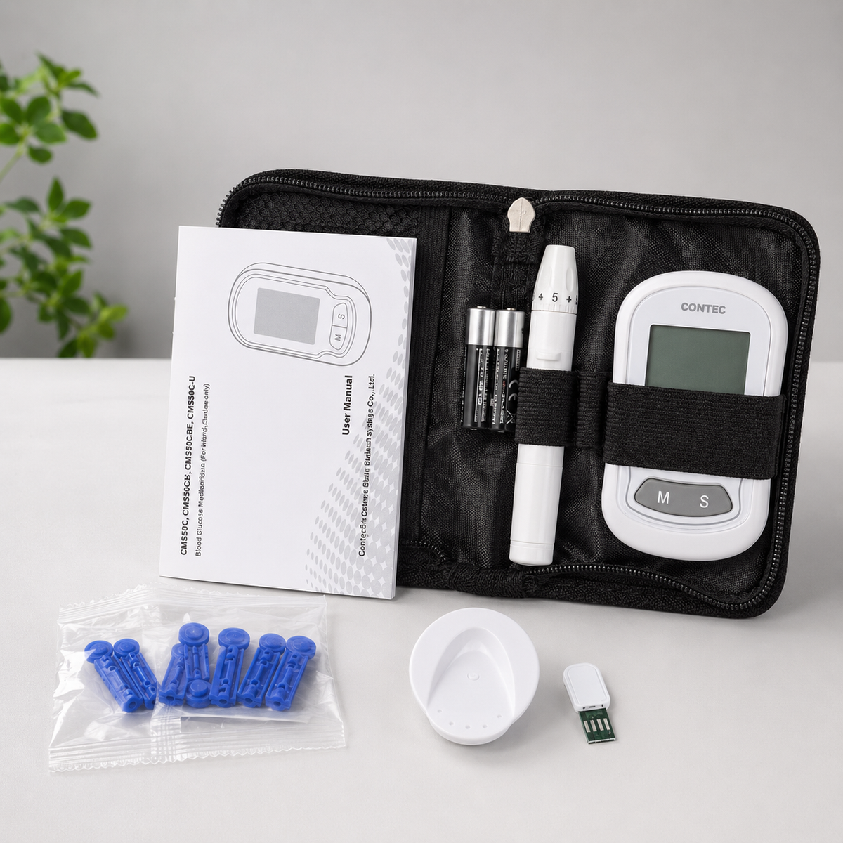 Cholesterol Meter Test Kit Portable Home Testing Device