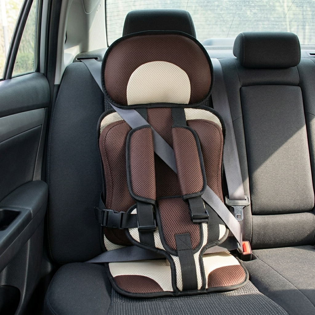 Car Seat Booster Child Travel Padded Seat Support