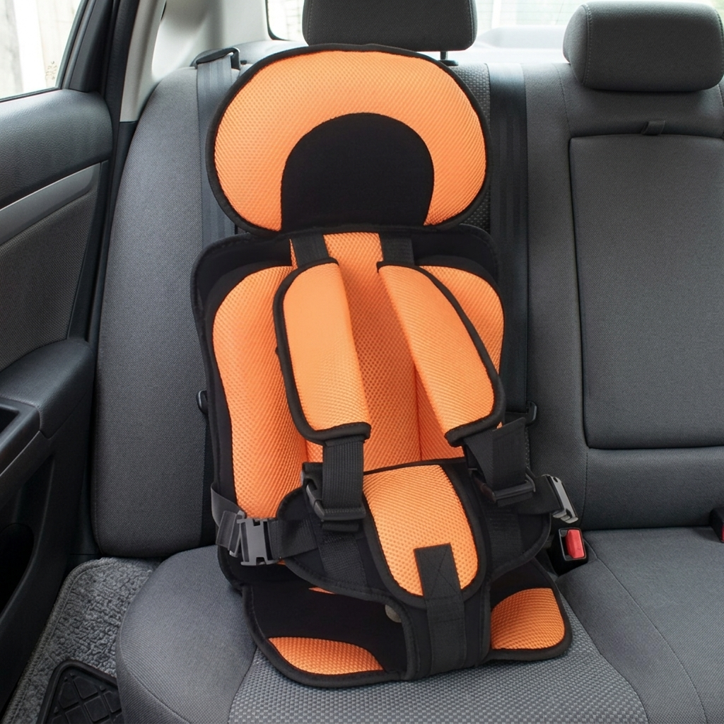 Car Seat Booster Child Travel Padded Seat Support