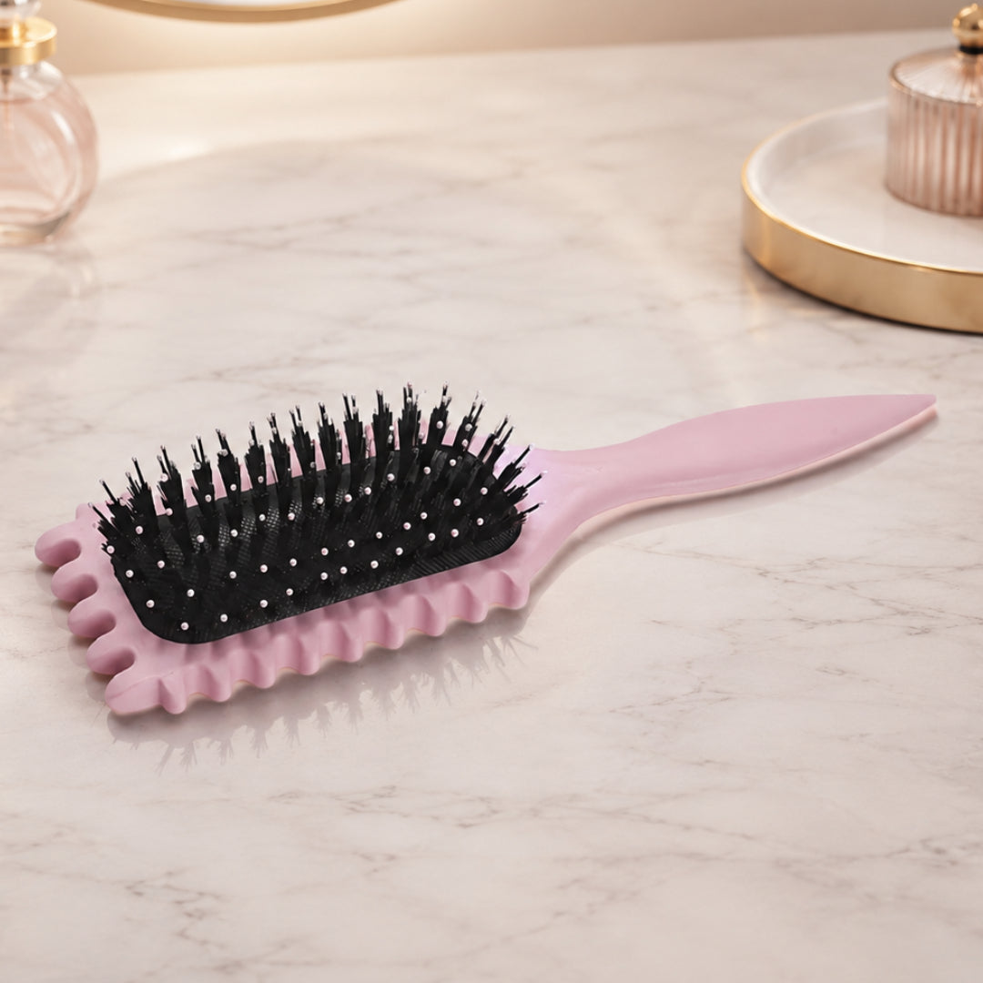 CurlDefine | Spazzola Districante Anti-Crespo per Capelli Ricci