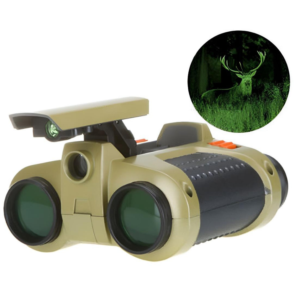 Kids Binoculars Spotlight Outdoor Adventure Explorer Toy