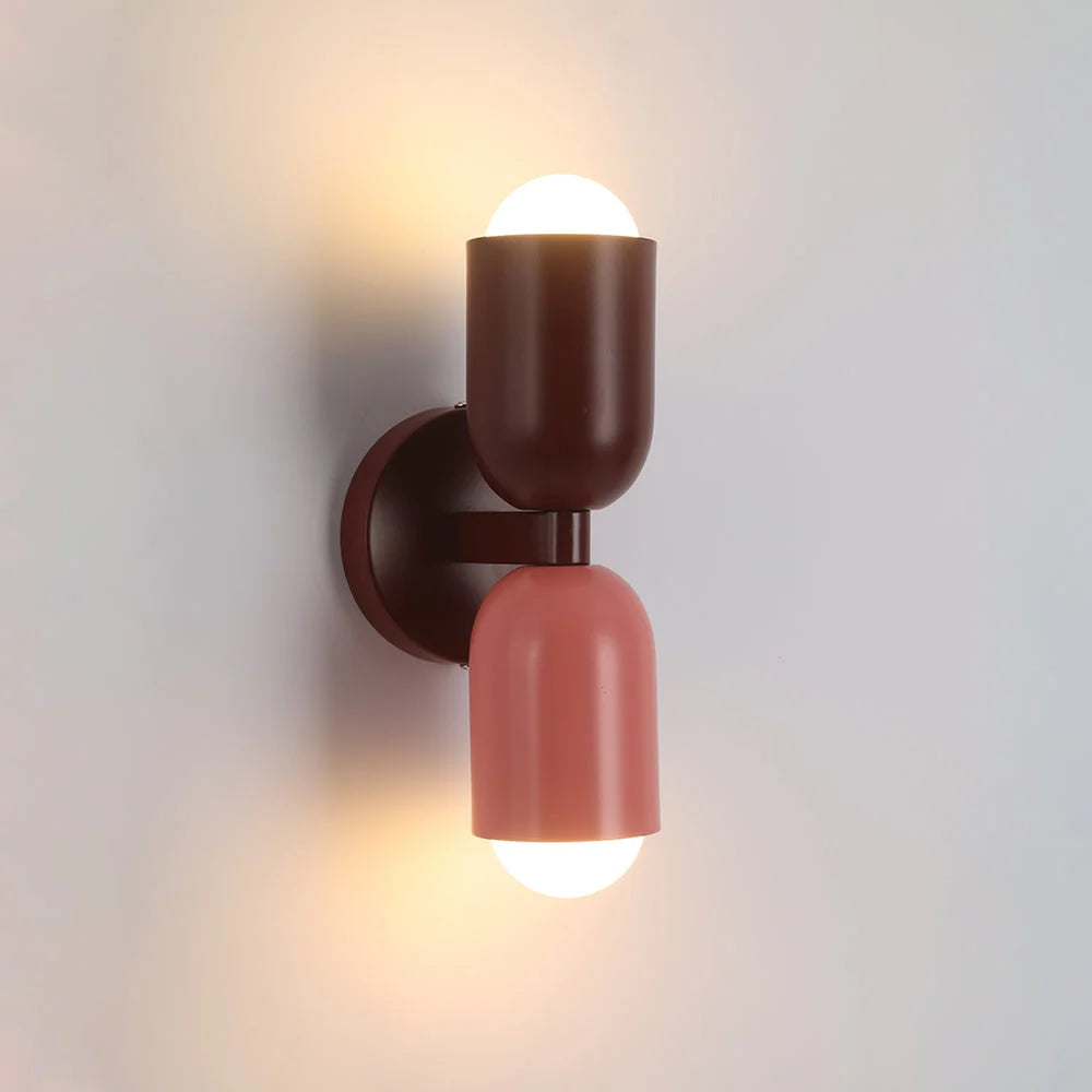 Modern Scandinavian Metal Wall Light Interior