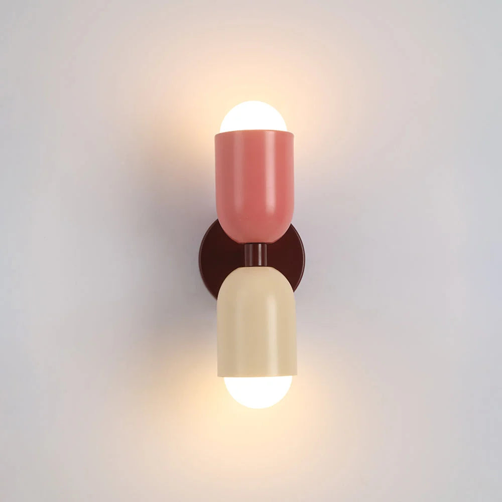 Modern Scandinavian Metal Wall Light Interior
