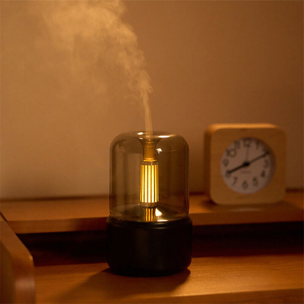 Diffusore di Aromi Portatile Nebulizzatore Umidificatore per Oli Essenziali