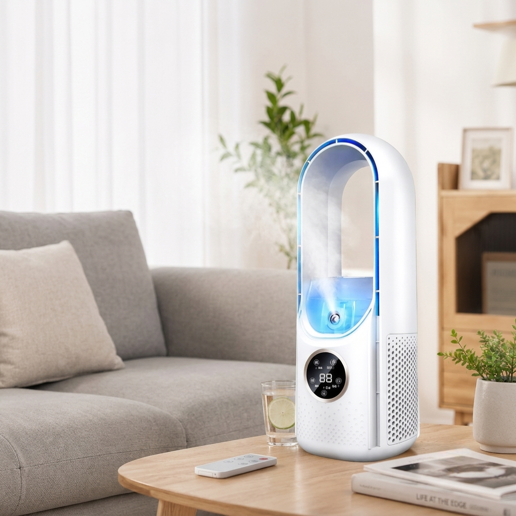 Mini Quiet Personal Cooling Fan Bladeless