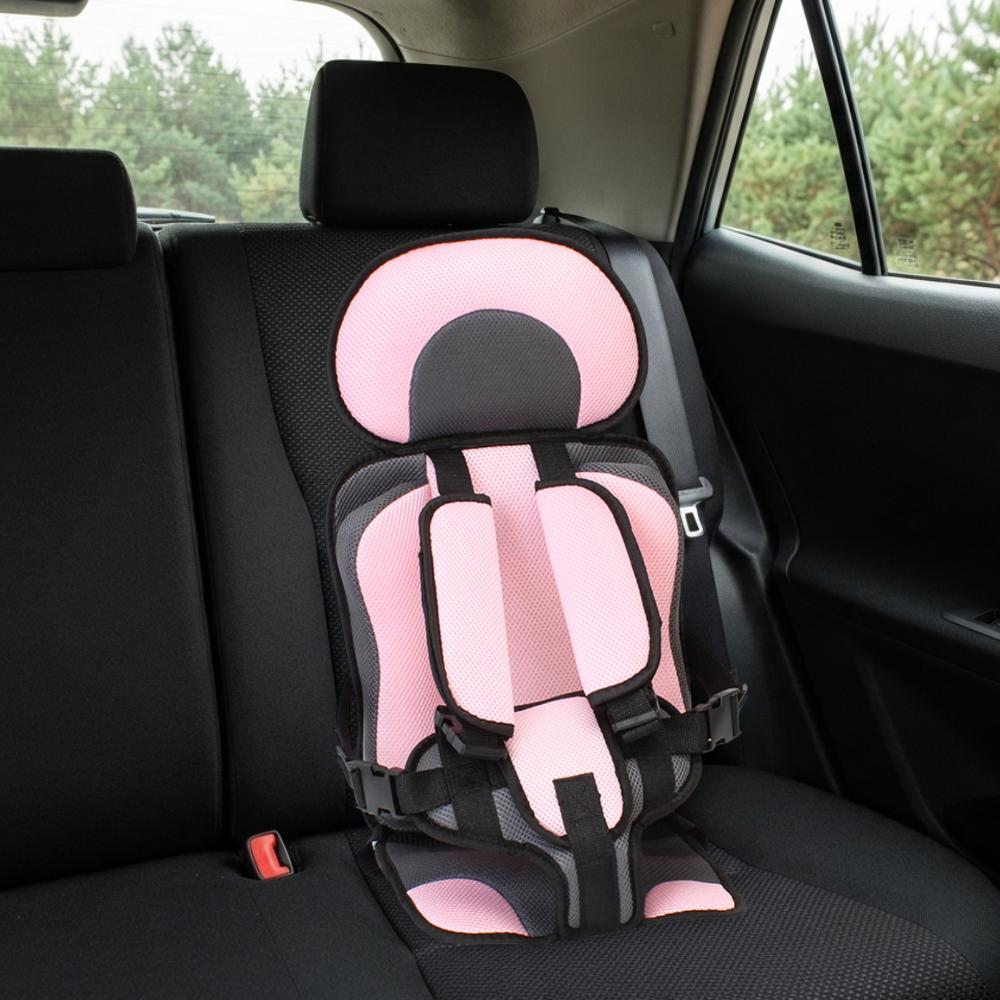 Siège Auto Voyage Portable Rehausseur Enfant Harnais Sécurité Pliable
