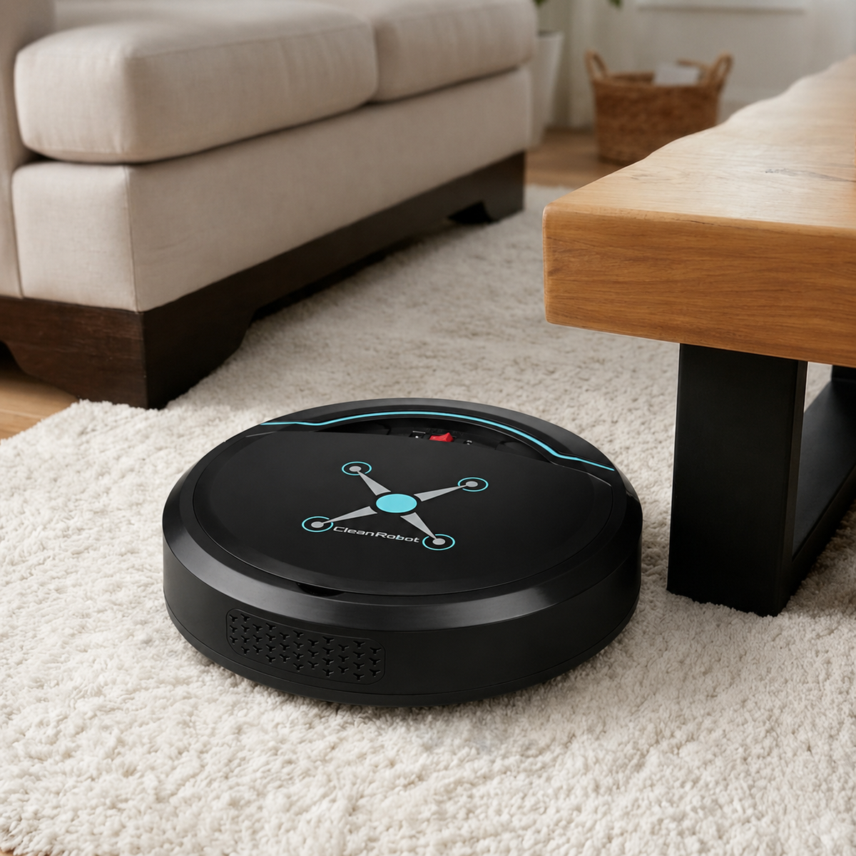 Robot Vacuum Cleaner Smart Automatic Floor Mop