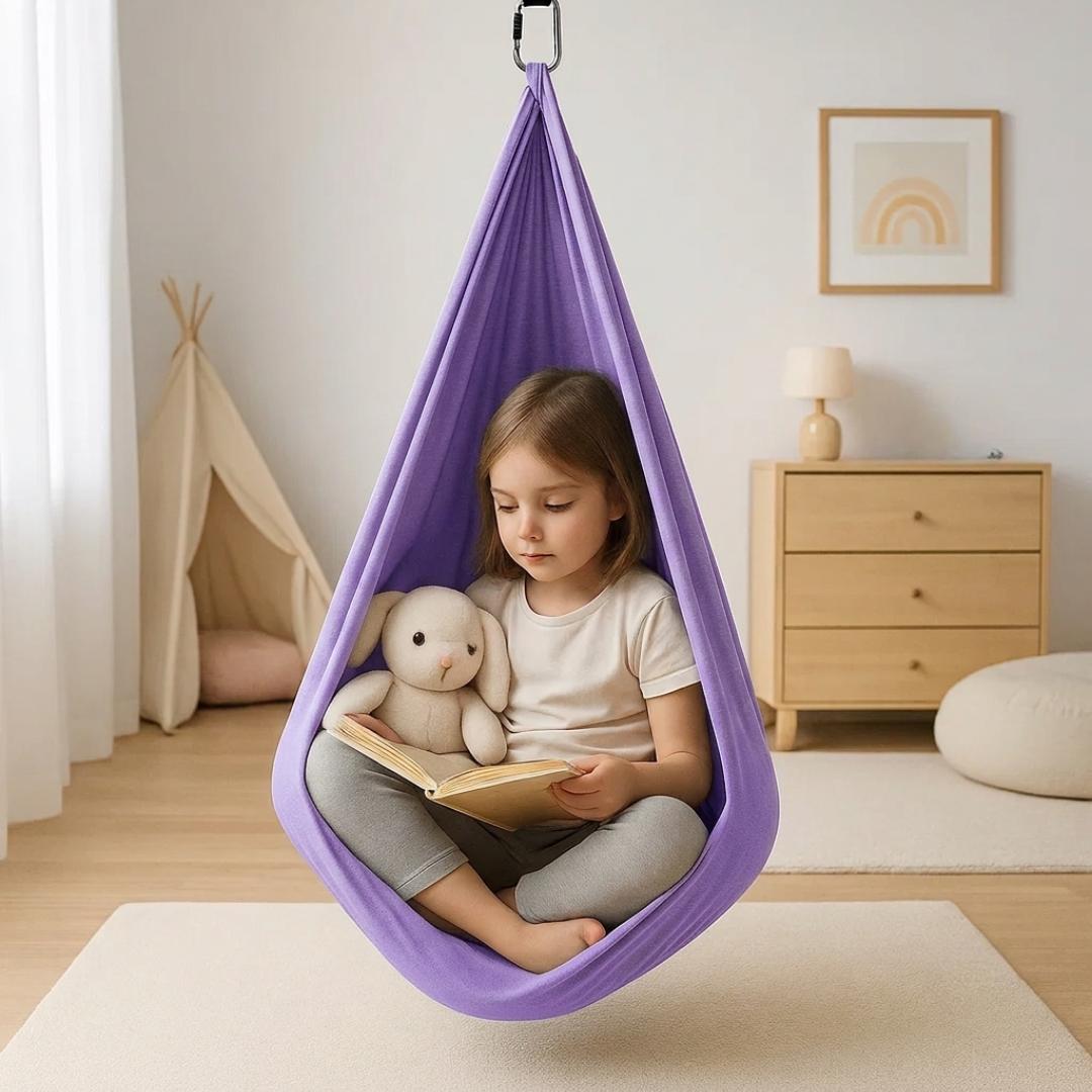 Columpio Terapéutico de Algodón Sensorial para Niños