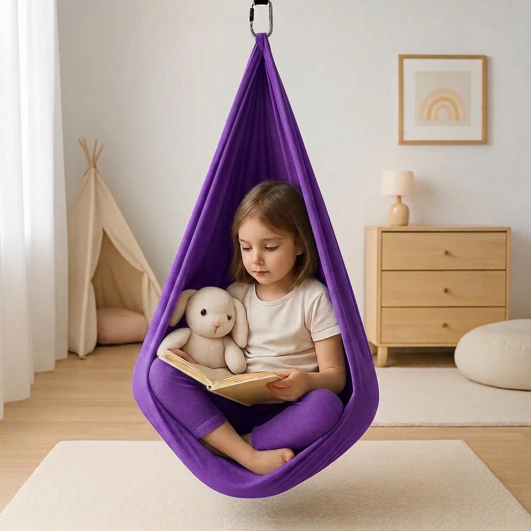 Columpio Terapéutico de Algodón Sensorial para Niños
