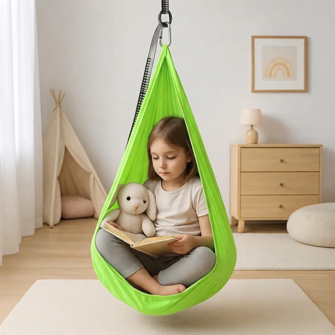 Columpio Terapéutico de Algodón Sensorial para Niños