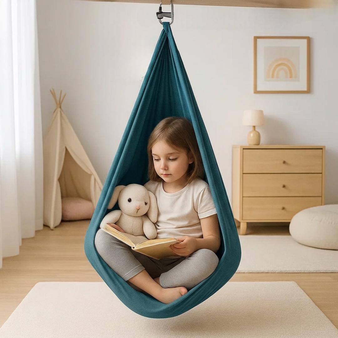 Columpio Terapéutico de Algodón Sensorial para Niños