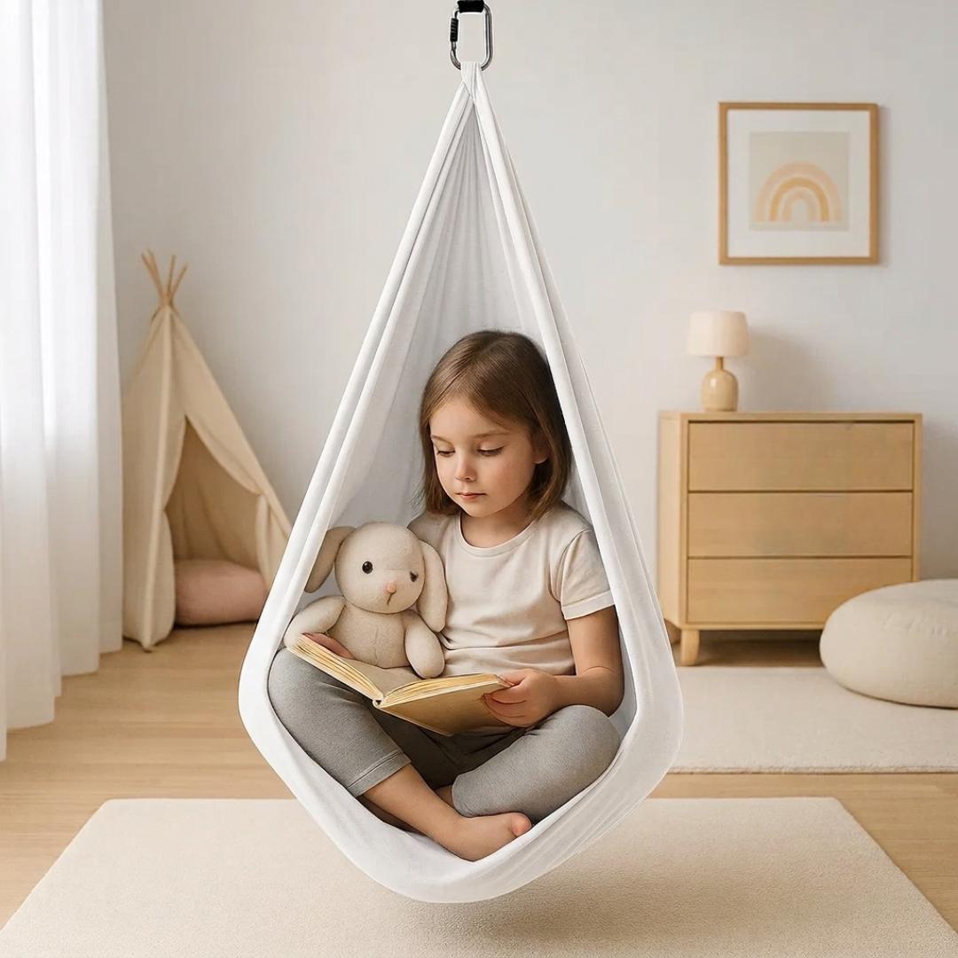 Columpio Terapéutico de Algodón Sensorial para Niños