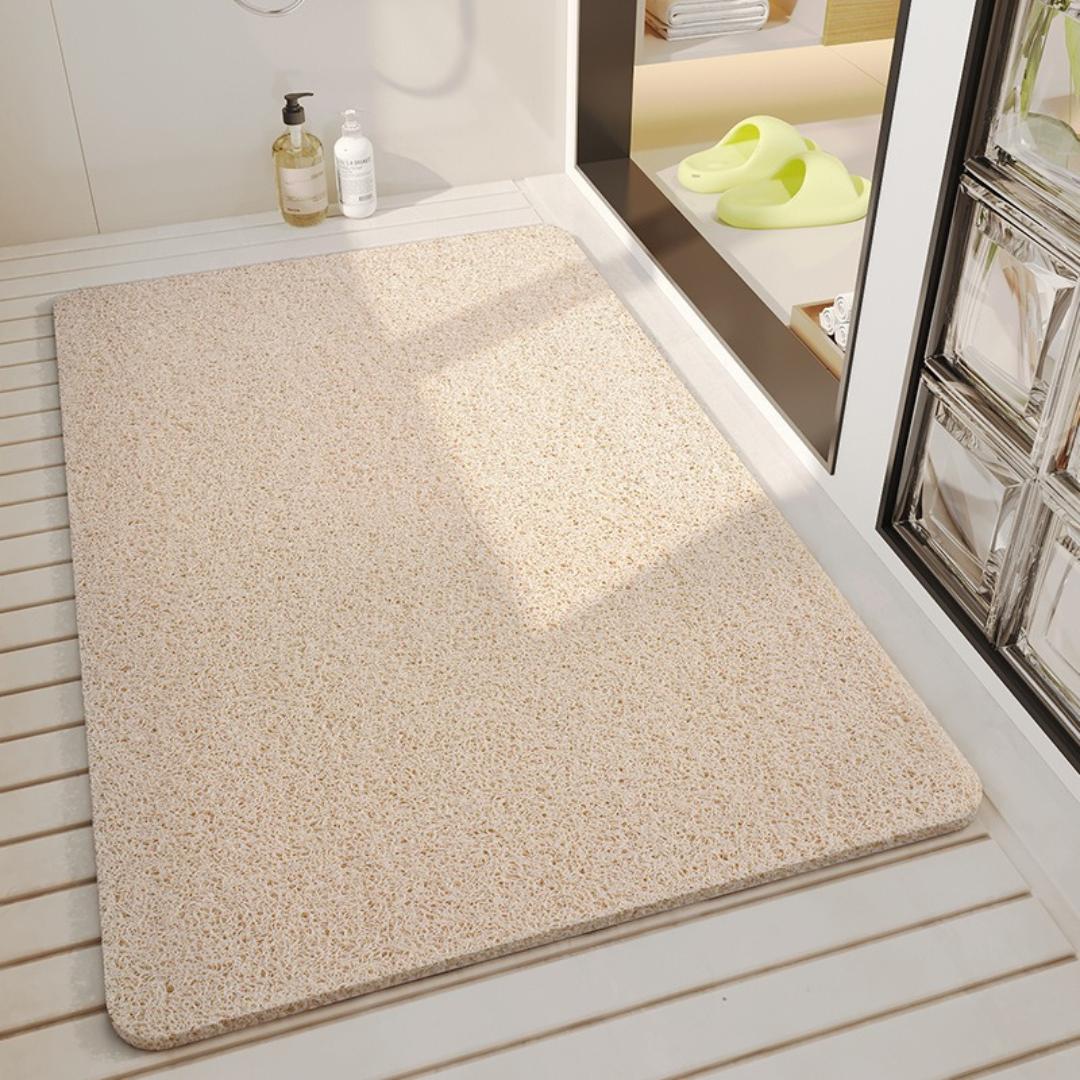 Tapis de douche antidérapant anti-moisissure à séchage rapide