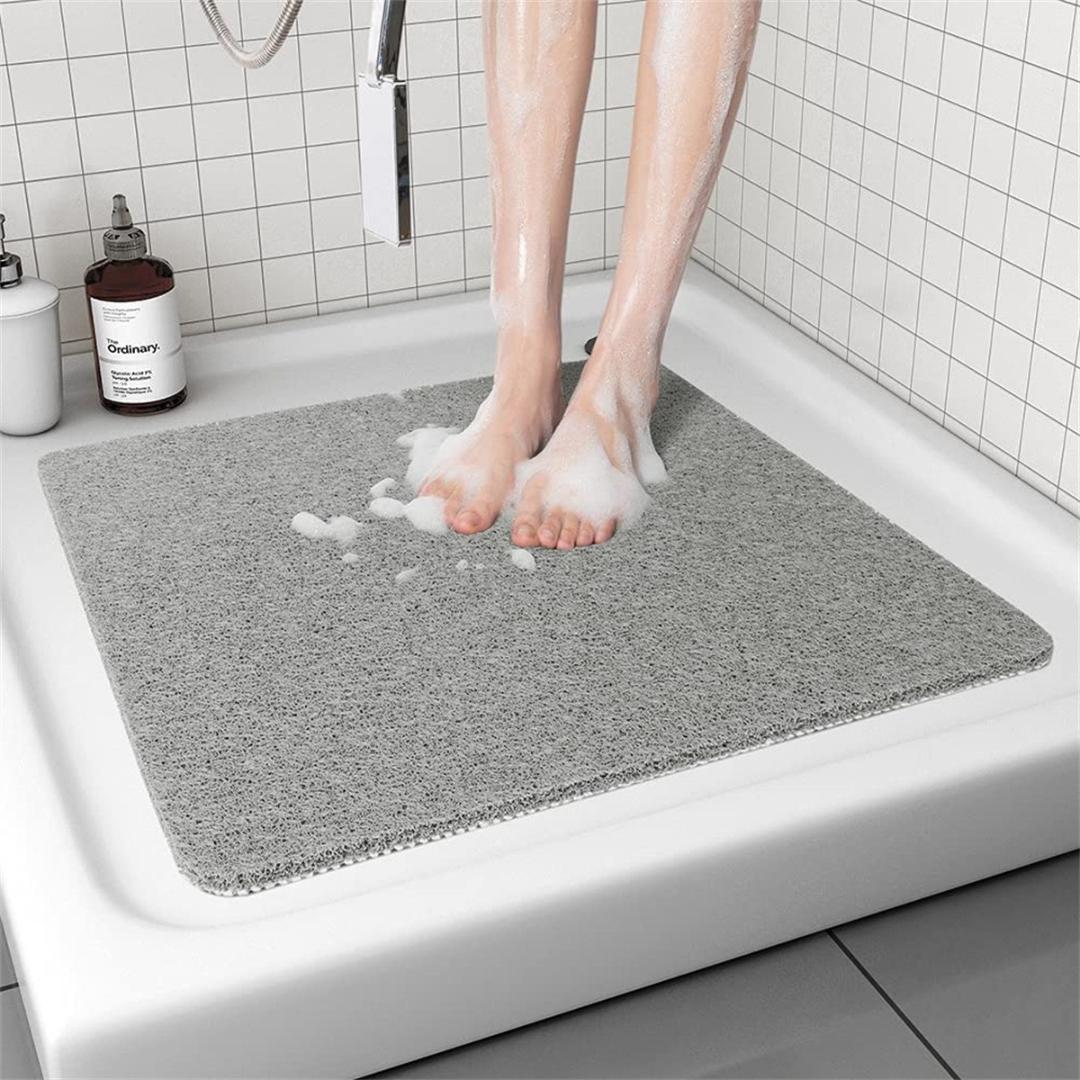 Tapis de douche antidérapant anti-moisissure à séchage rapide
