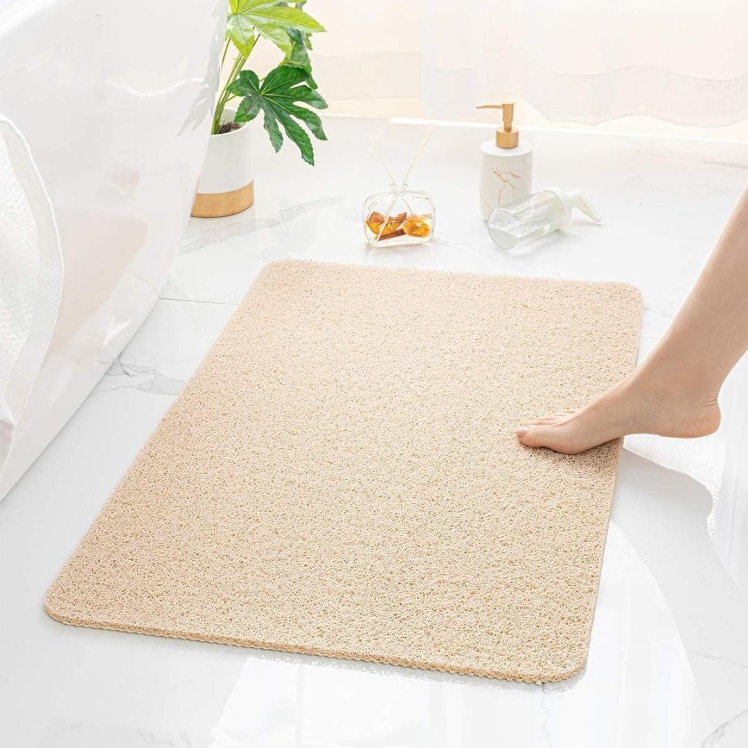 Tapis de douche antidérapant anti-moisissure à séchage rapide
