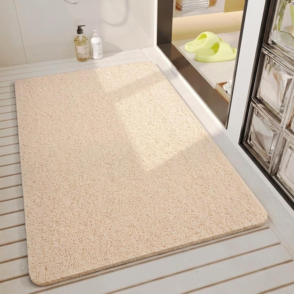 Tapis de douche antidérapant anti-moisissure à séchage rapide