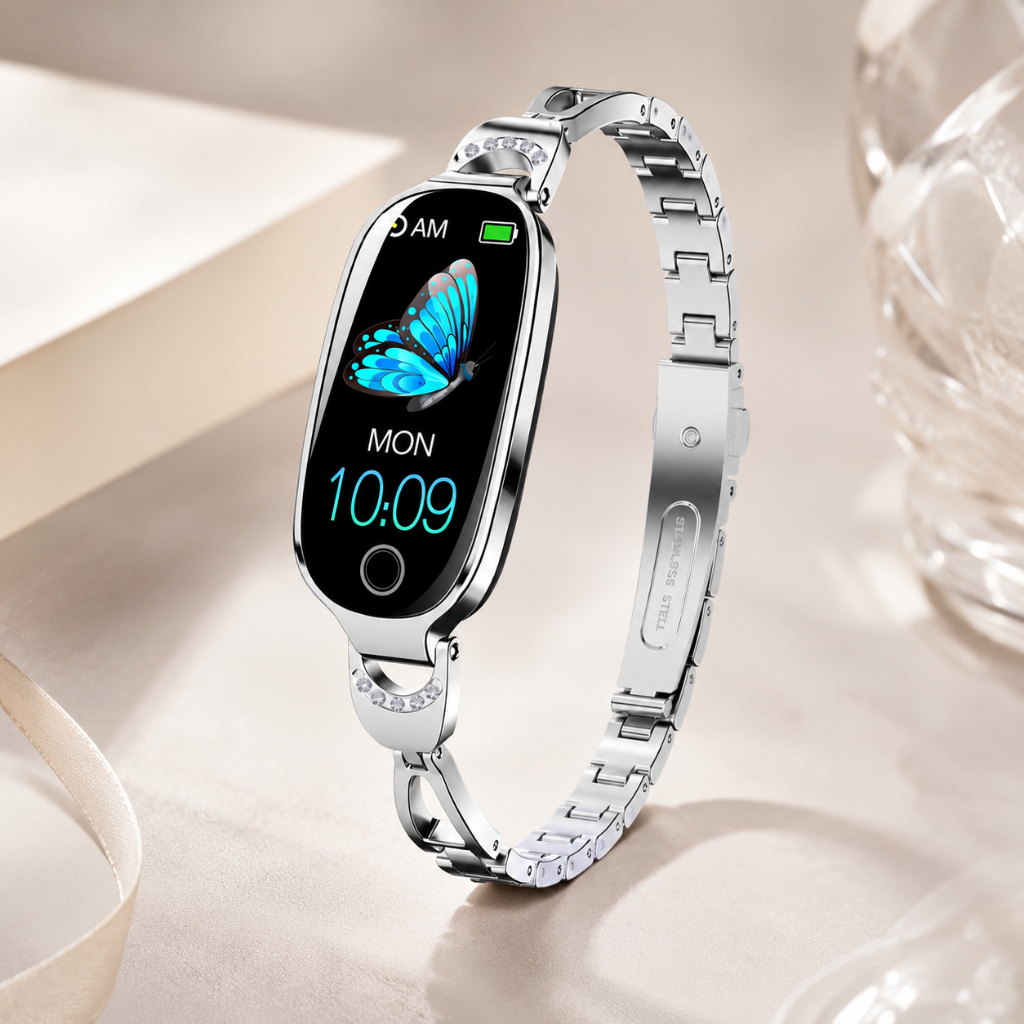Orologio Fitness Intelligente per Donne con Cinturino a Bracciale