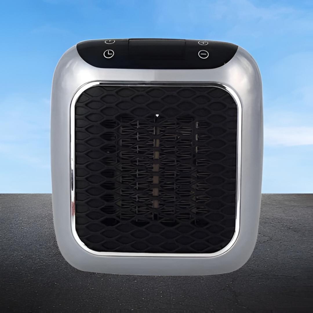 Riscaldatore compatto elettrico in ceramica con timer e sicurezza