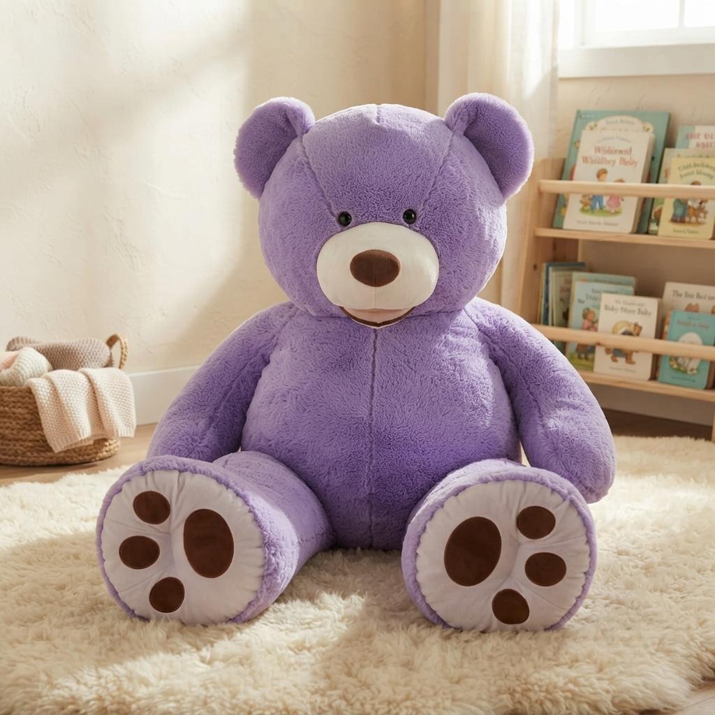 Grande housse extérieure en peluche douce pour ours en peluche