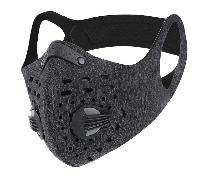 Masque facial anti-pollution réutilisable en néoprène