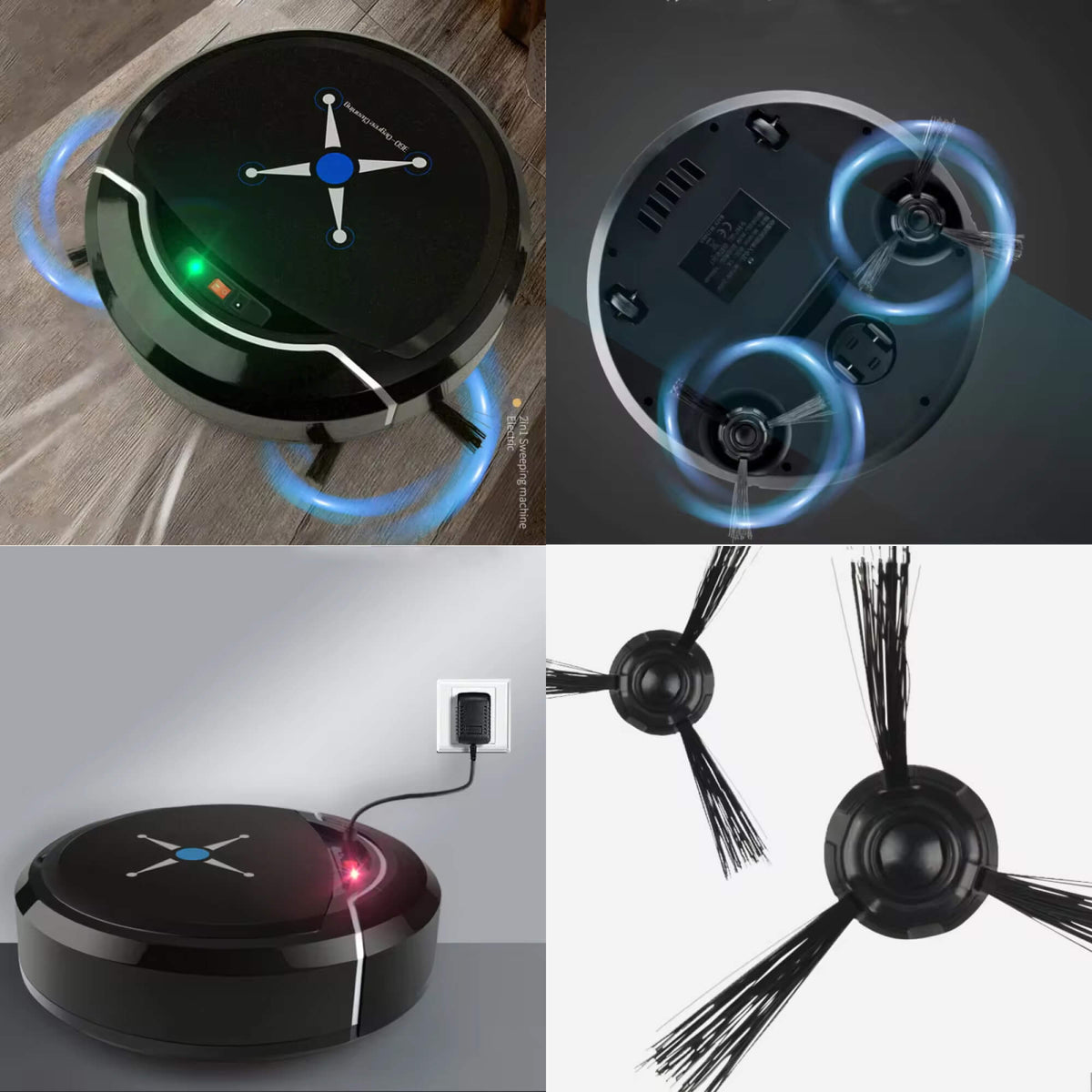 Robot Vacuum Cleaner Smart Automatic Floor Mop