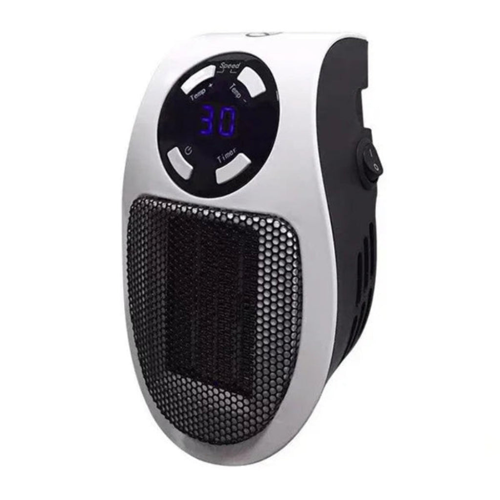 Space Heater Electric Wall Plug Remote Thermostat Timer