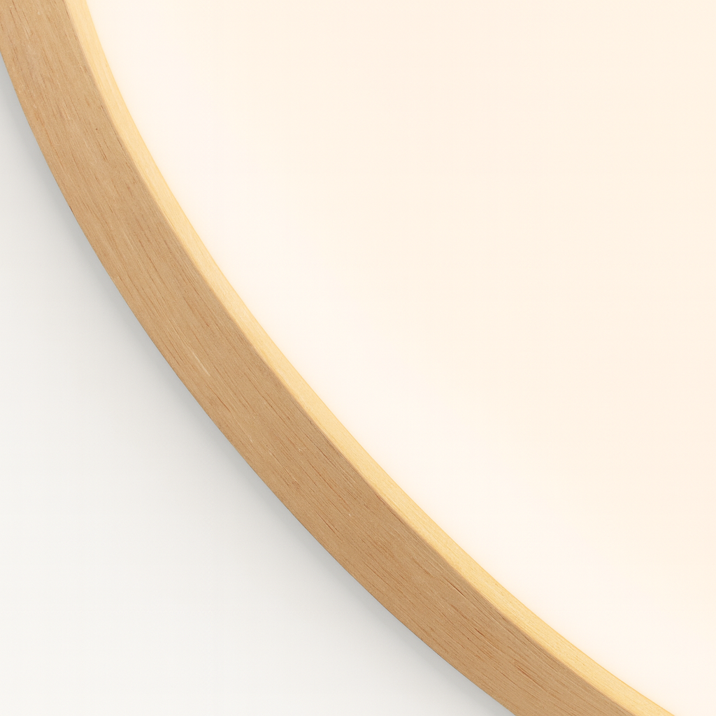 ZenAura - Lámpara de techo LED para dormitorio, sala de estar y comedor