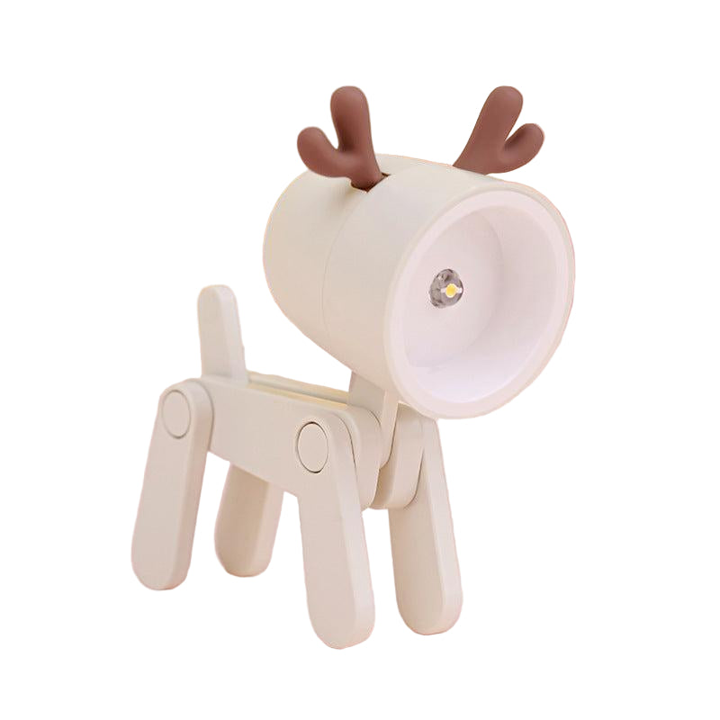 Lámpara de escritorio animal ajustable con luz nocturna LED