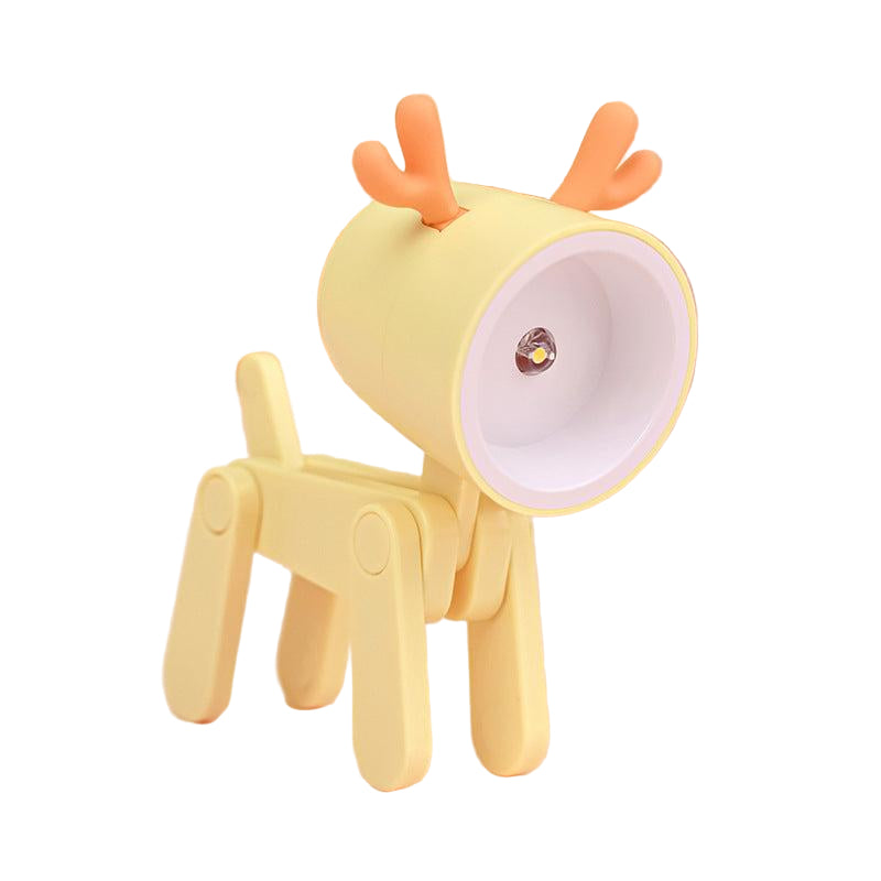 Lámpara de escritorio animal ajustable con luz nocturna LED
