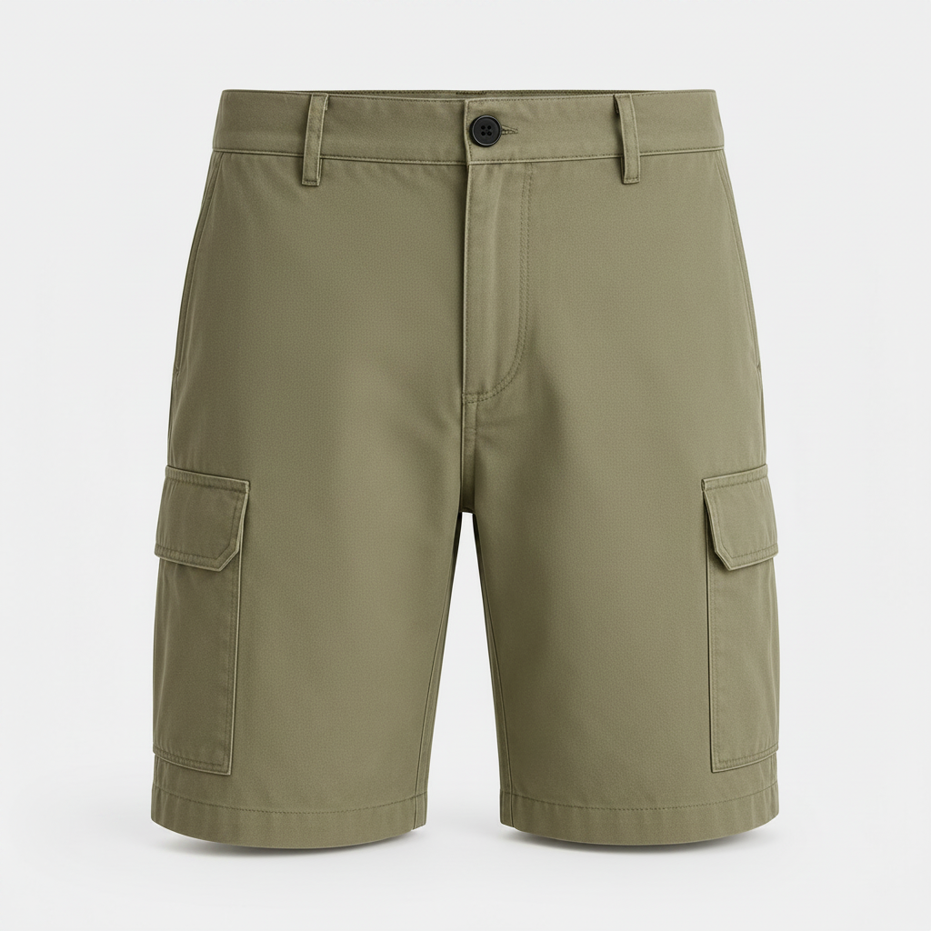 Mens Cargo Shorts Lightweight Utility Pocket Casual Shorts