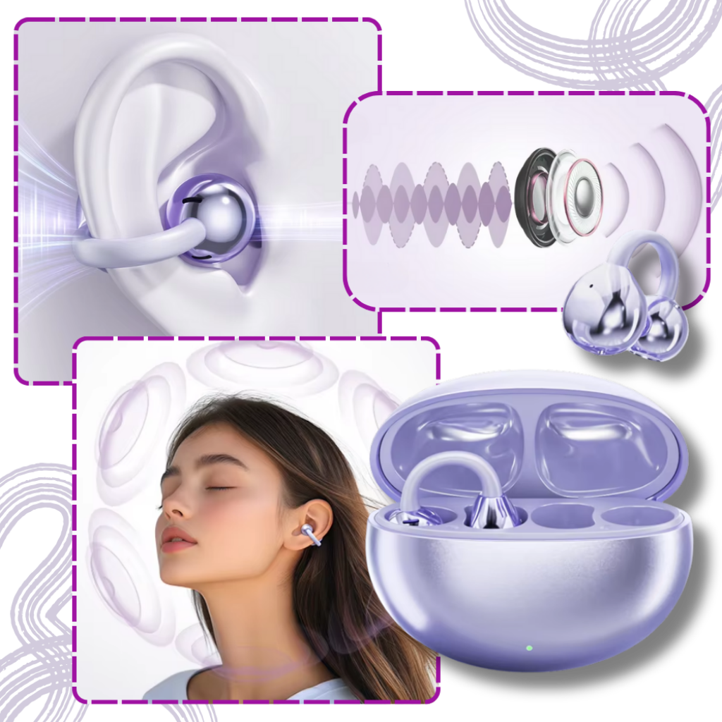 Wireless Open Ear Bluetooth Clip Headphones