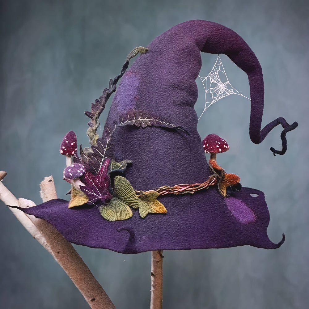Witch Hat Felt Halloween Costume Hat