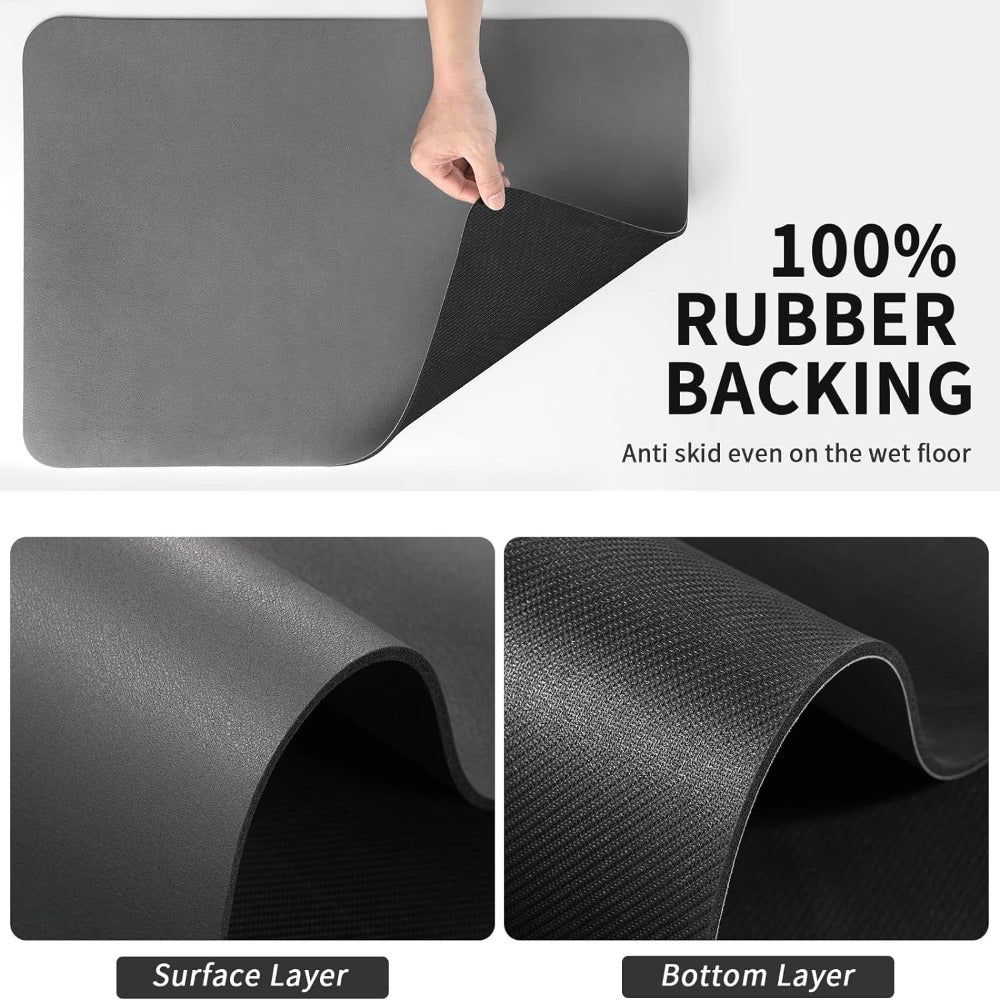Geschirrtrocknungsmatte mit schnell absorbierender Oberfläche