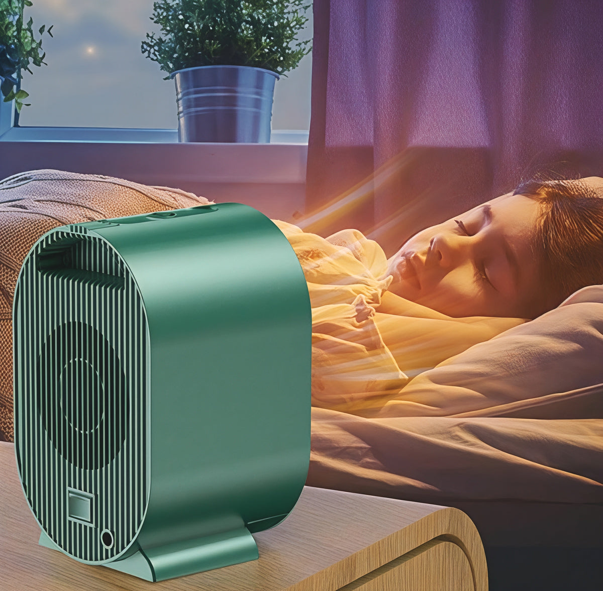 Riscaldatore Portatile Elettrico in Ceramica per Ambienti