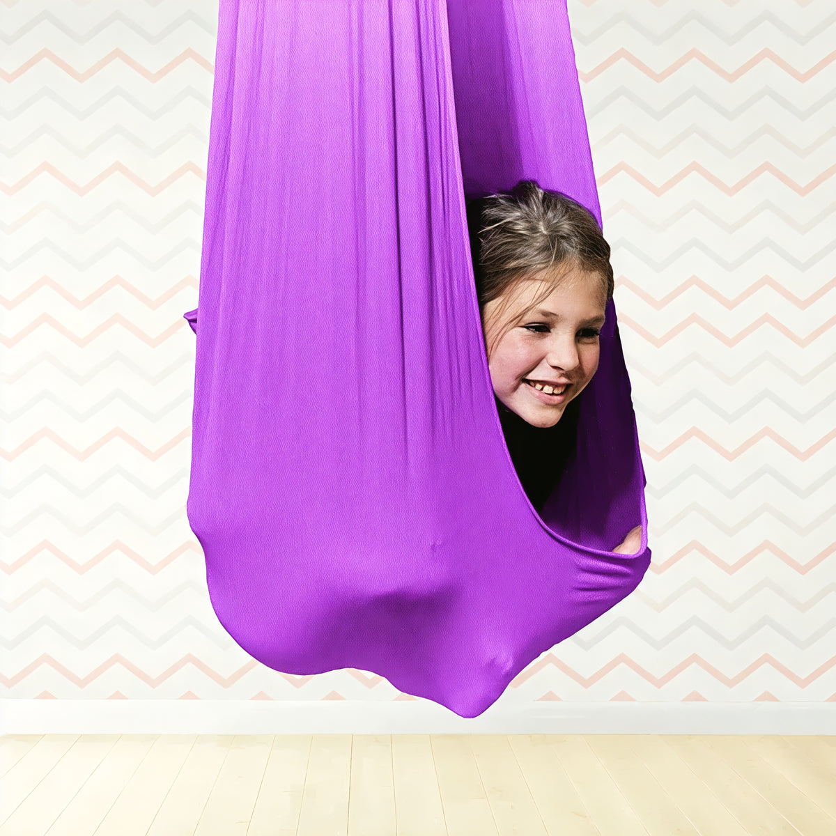 Balançoire sensorielle siège de thérapie intérieur en coton pour enfants