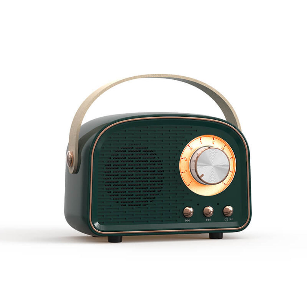 Altoparlante Bluetooth Retrò Radio Portatile Wireless