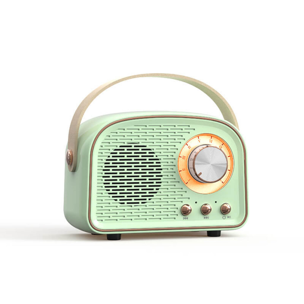 Altoparlante Bluetooth Retrò Radio Portatile Wireless