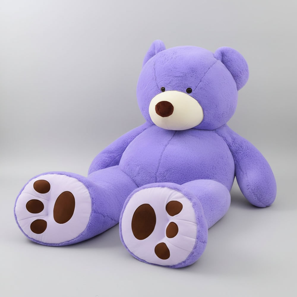 Stuffed Teddy Bear Large Plush Toy Cuddly Companion - Image 2